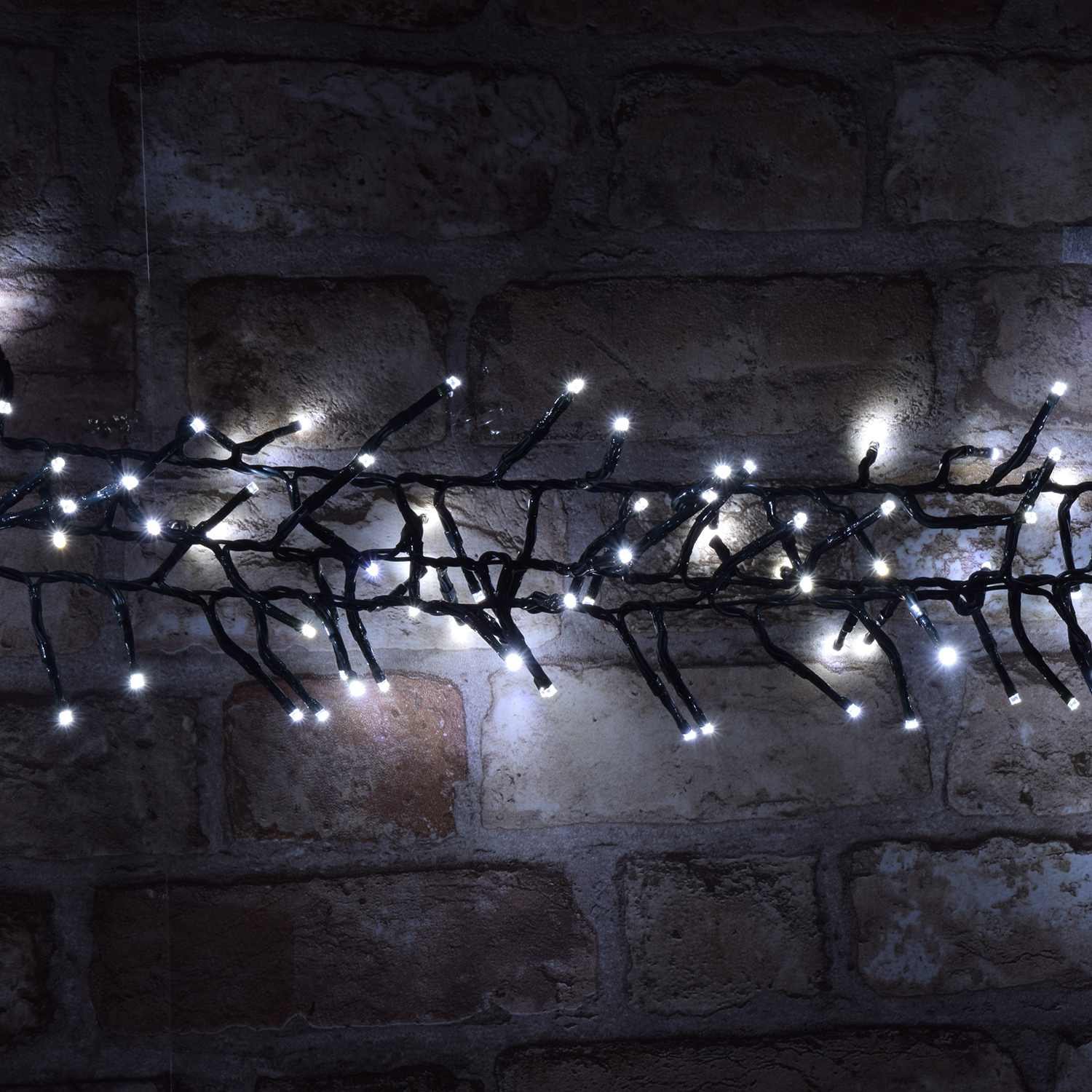 Multi-sequence 960 LED Cluster Lights with Timer Cool White - Image 3