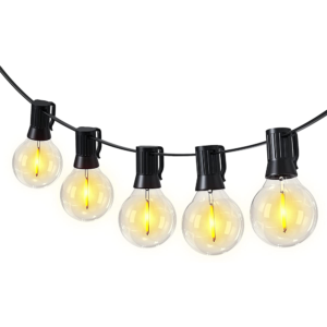 25 Light Connectable Festoon LED 10m 7.5w (25×0.3) G40 E12