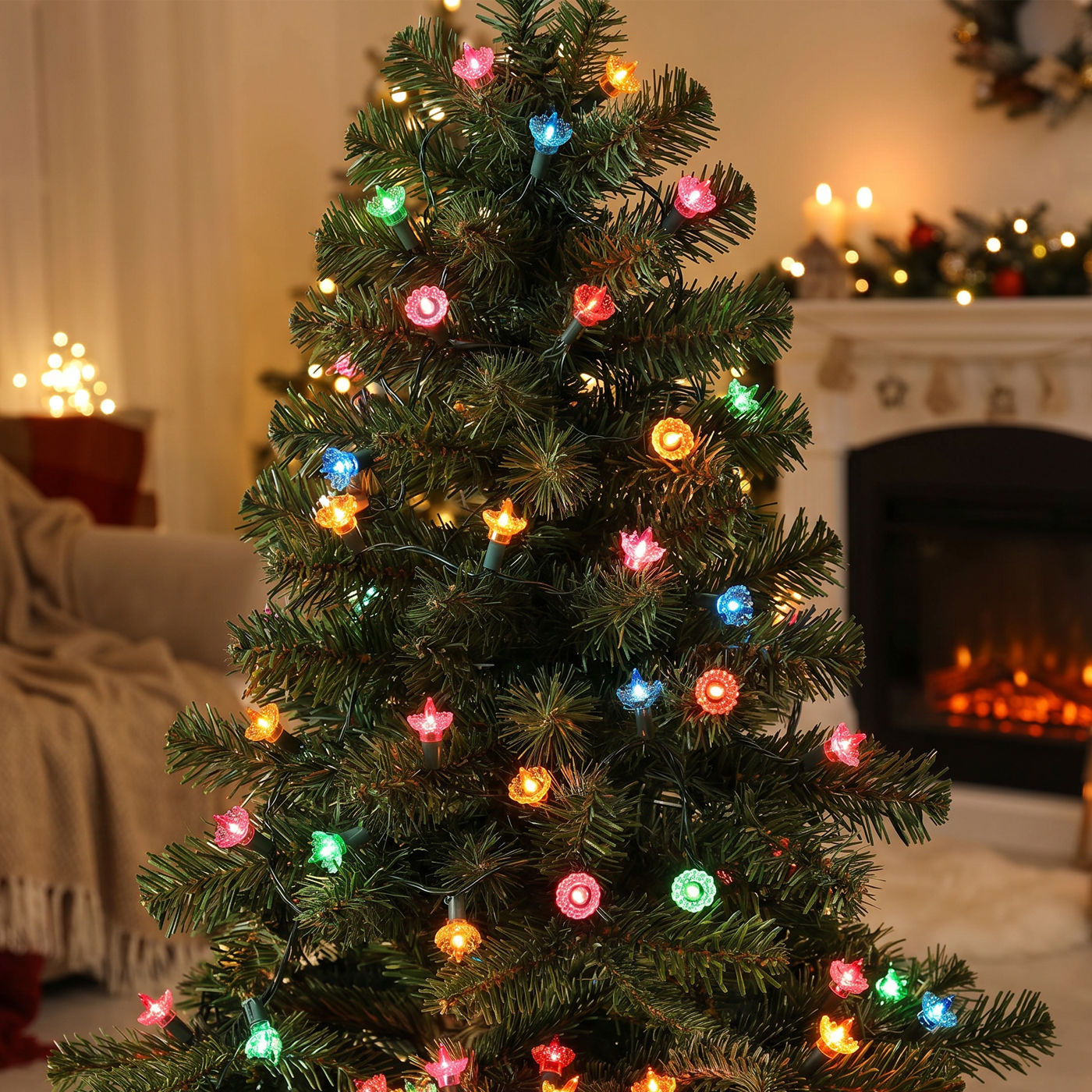 Noma Pickwick 40 Multicolour LED Christmas Lights – 4311 Replacement (2523077) - Image 5