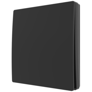 Forum 1 Gang Kinetic Push Switch, Matt Black, IP65 (CUL-40032-65)