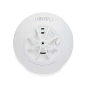 Hispec HSSA/HCO/FF10 Heat/CO Alarm