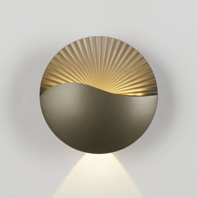 Project WL-SUN-BZ Sunrise Wall Light 6W Brz