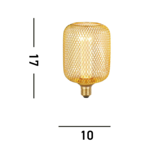 Searchlight 16002GO Drum Lamp E27 3.5W