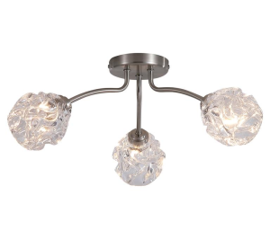 Searchlight 11523-3SN Ceiling Light 3x33W