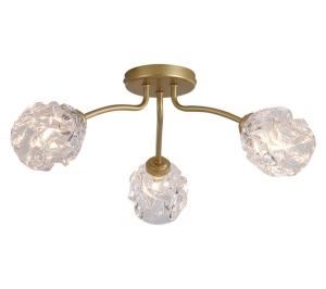 Searchlight 11523-3GO Ceiling Light 3x33W