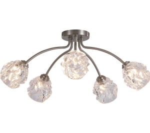 Searchlight 11525-5SN Ceiling Light 5x33W