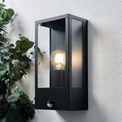 Forum ZN-32070-BLK Minerva Wall Lantern