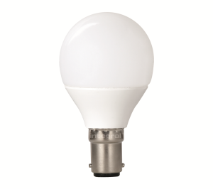 LED Golf ball B15 (SBC) 40W equivalent, Warm white