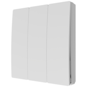Forum CUL-40035-65 3 Gang Kinetic Wall Switch White