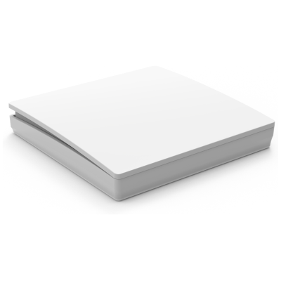 Forum 1 Gang Kinetic Push Switch, Matt White, IP65 (CUL-40031-65) - Image 3