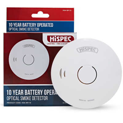 Hispec HSA/BP/10 Battery Smoke Detector - Image 2