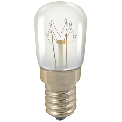 Oven/appliance lamp E14 (SES) 25W clear