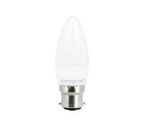 LED Candle B22 (BC) 40W equivalent, Warm white