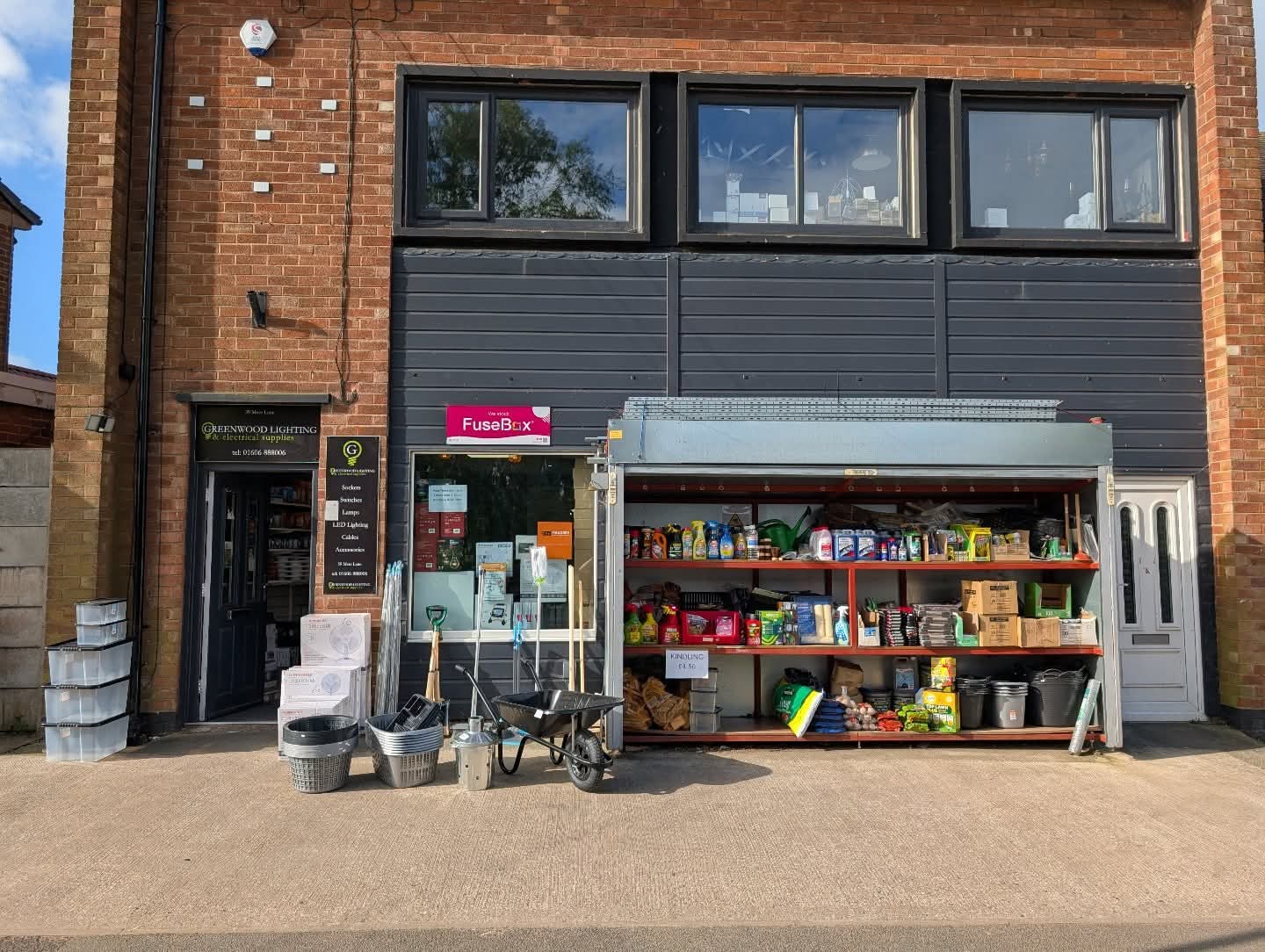 Greenwood Lighting electrical wholesaler trade counter in Sandiway, Northwich