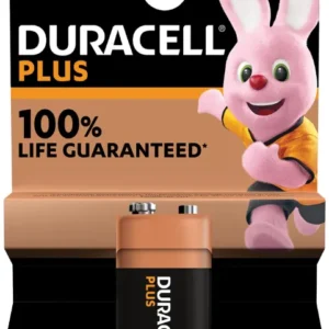 Duracell Plus 9V PP3 Battery