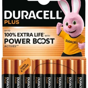 Duracell Plus AAA Batteries – Pack of 8