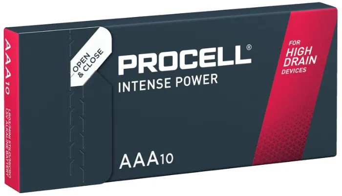 Procell Intense AAA Batteries – Box of 10