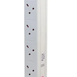 Pro Elec 10 Gang Surge Protected Tower Extension with USB, 2m