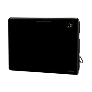 Airmaster 1.5kW Wall Panel Heater with LED Display – Matt Black