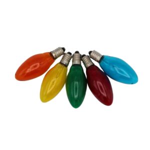 Noma L3 Spare Bulbs 6V 2.4W Lacquered Multicolour – 25 Pack for 40 Light Sets